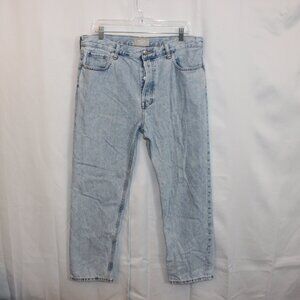 Everlane Blue Straight Leg Jeans Women’s 31 Regular‎ Organic Cotton